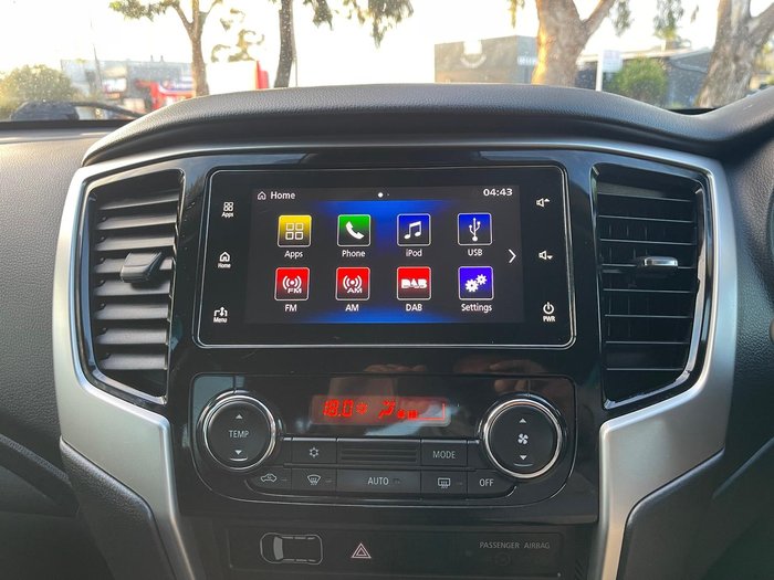 2019 Mitsubishi Triton GLX+ MR MY19 4X4 Dual Range White