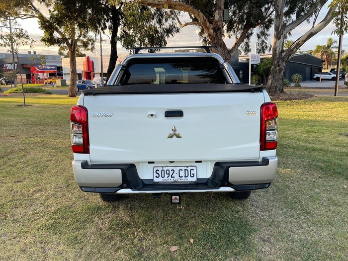 2019 Mitsubishi Triton GLX+ MR MY19 4X4 Dual Range White