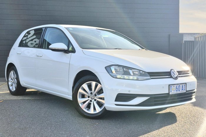 2018 Volkswagen Golf 110TSI Trendline 7.5 MY18 Pure White