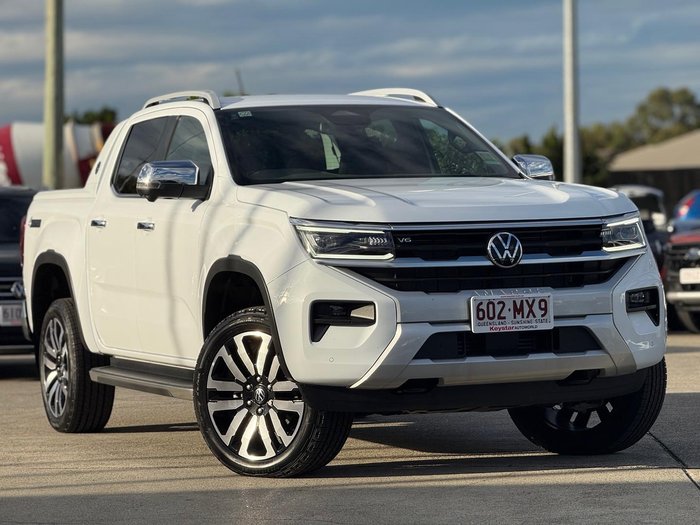 2024 Volkswagen Amarok TDI600 Aventura NF MY24 4X4 Constant Clear White