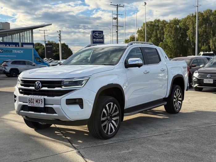 2024 Volkswagen Amarok TDI600 Aventura NF MY24 4X4 Constant Clear White