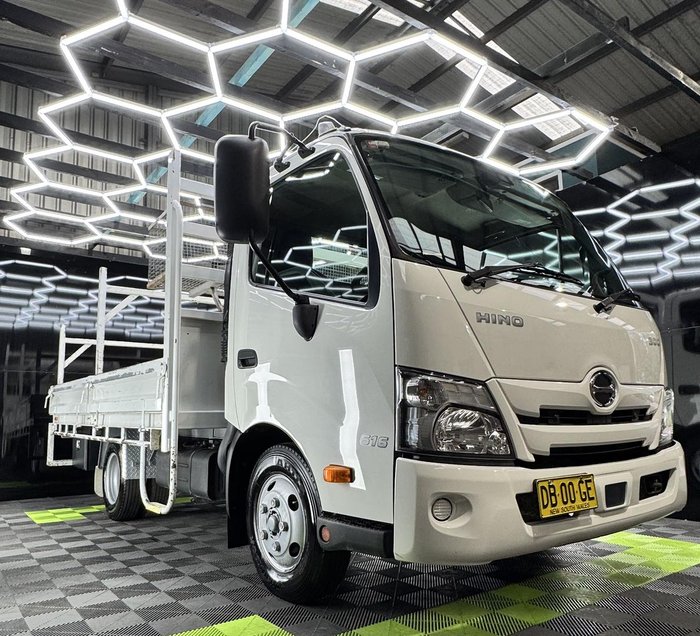 2021 Hino 300 Series 616 White