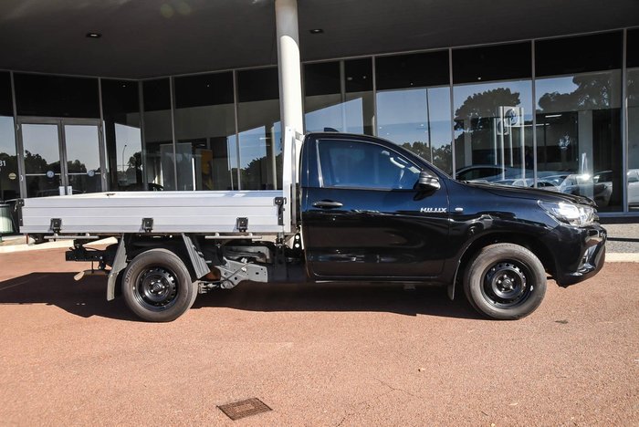 2022 Toyota Hilux Workmate TGN121R 4x2 Eclipse Black