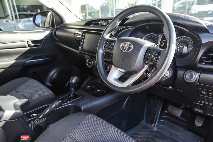 2022 Toyota Hilux Workmate TGN121R 4x2 Eclipse Black
