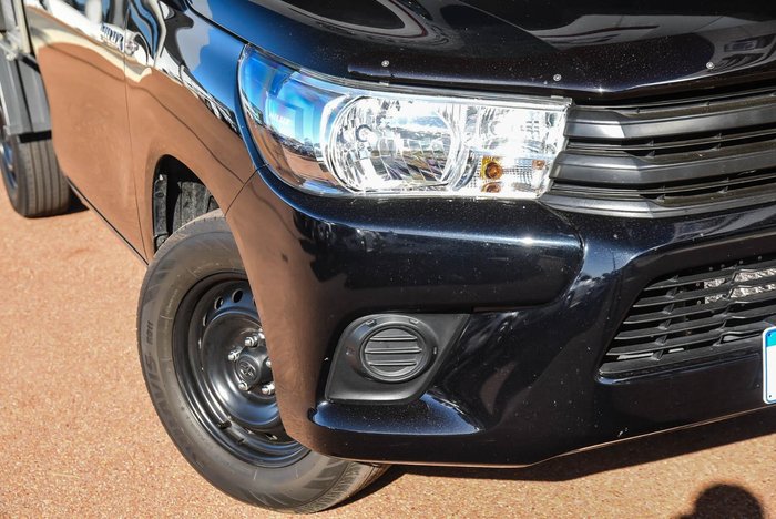 2022 Toyota Hilux Workmate TGN121R 4x2 Eclipse Black
