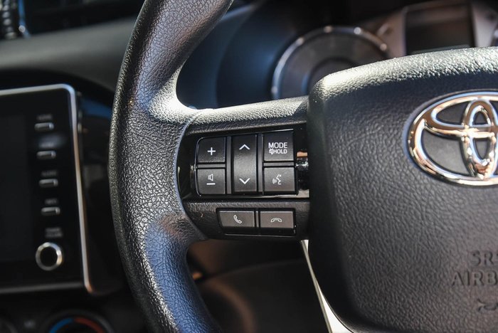2022 Toyota Hilux Workmate TGN121R 4x2 Eclipse Black