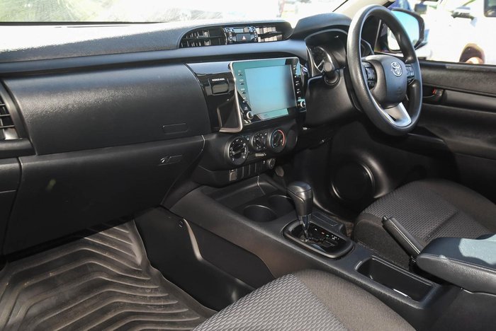 2022 Toyota Hilux Workmate TGN121R 4x2 Eclipse Black