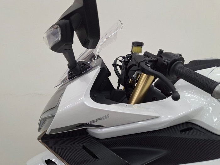 2025 CFMOTO 450 SR S White
