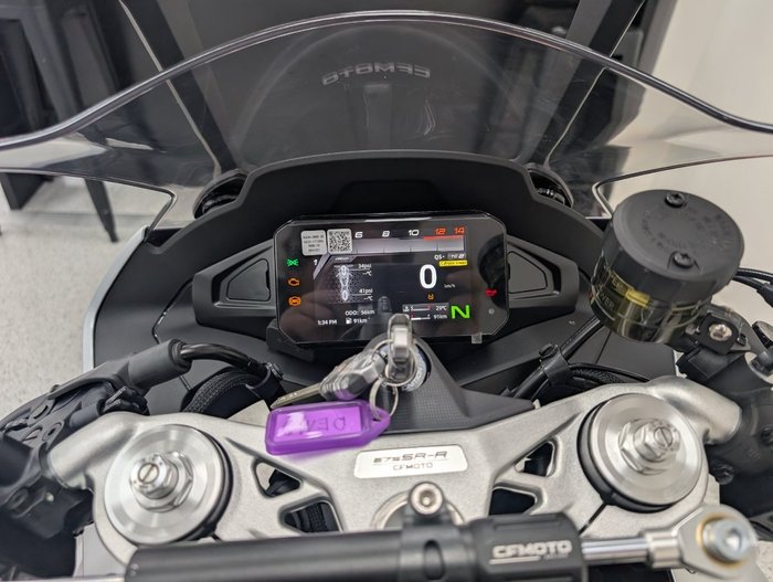 2025 CFMOTO 2025 CF Moto 675CC 675SR-R ABS Road NEBULA BLACK