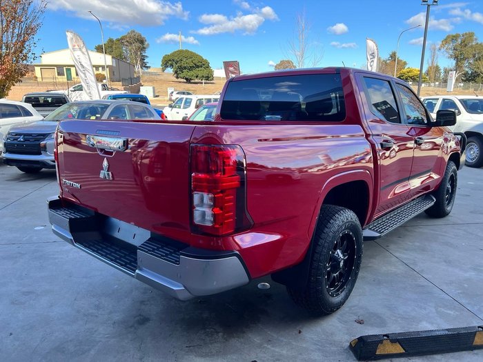 2024 Mitsubishi Triton GLX+ MV MY24 4X4 Dual Range Red