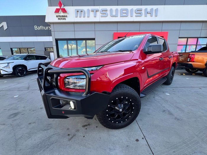 2024 Mitsubishi Triton GLX+ MV MY24 4X4 Dual Range Red
