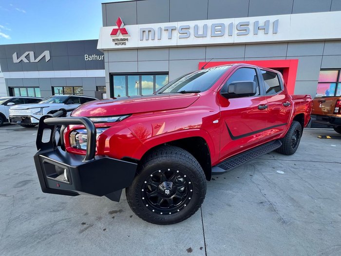 2024 Mitsubishi Triton GLX+ MV MY24 4X4 Dual Range Red