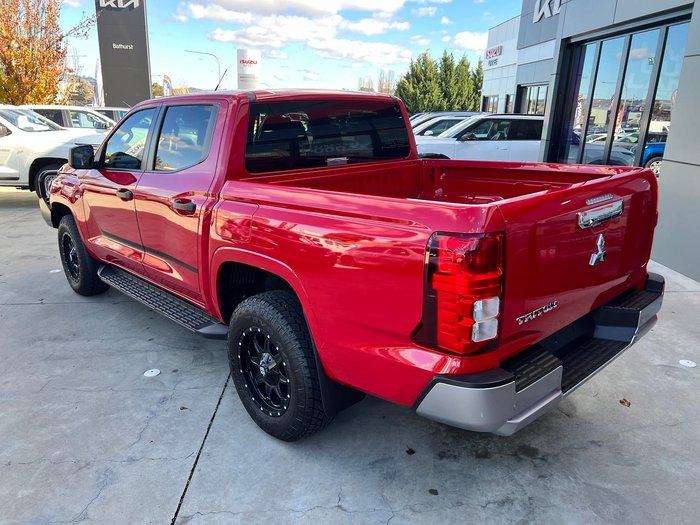 2024 Mitsubishi Triton GLX+ MV MY24 4X4 Dual Range Red