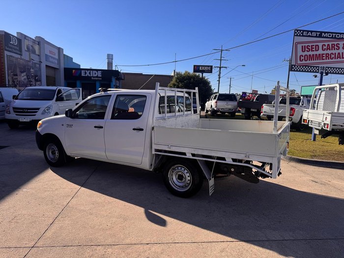 2008 Toyota Hilux Workmate TGN16R MY08 4x2 Glacier White
