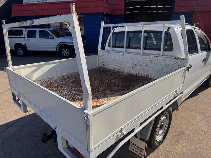 2008 Toyota Hilux Workmate TGN16R MY08 4x2 Glacier White