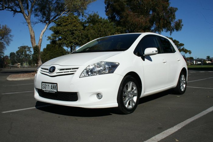 2011 Toyota Corolla Ascent Sport ZRE152R MY11 Glacier White