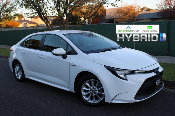 2022 Toyota Corolla Ascent Sport Hybrid ZWE211R Glacier White