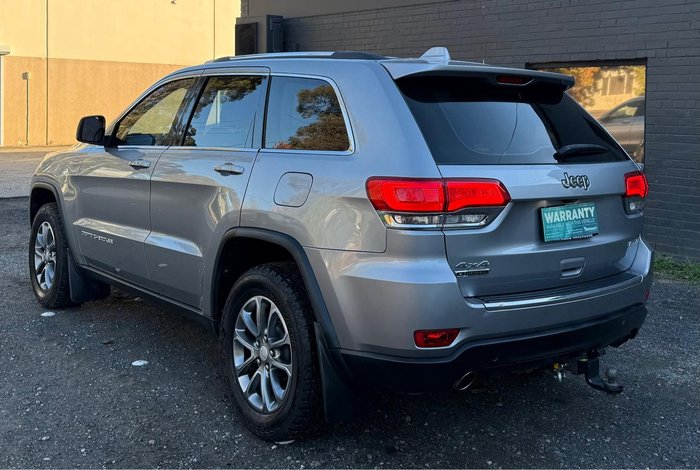 2014 Jeep Grand Cherokee Laredo WK MY14 4X4 Dual Range Billet Silver