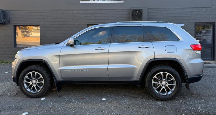 2014 Jeep Grand Cherokee Laredo WK MY14 4X4 Dual Range Billet Silver