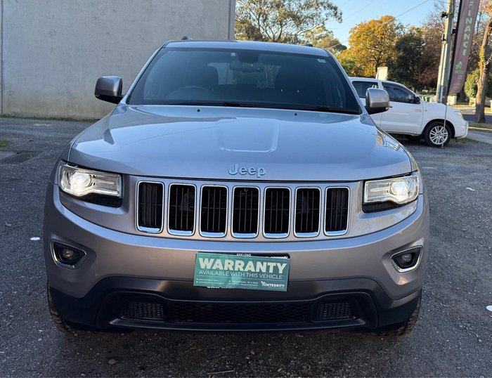 2014 Jeep Grand Cherokee Laredo WK MY14 4X4 Dual Range Billet Silver