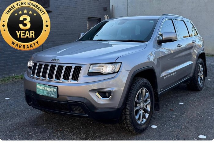 2014 Jeep Grand Cherokee Laredo WK MY14 4X4 Dual Range Billet Silver
