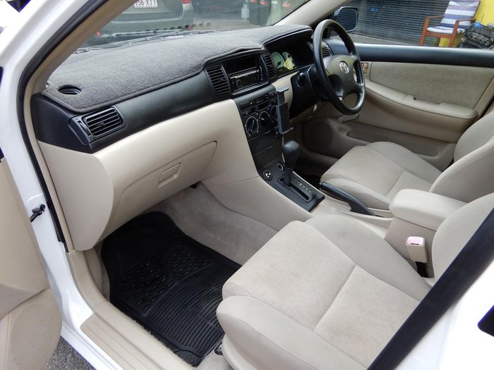 2004 Toyota Corolla Ascent ZZE122R Glacier White