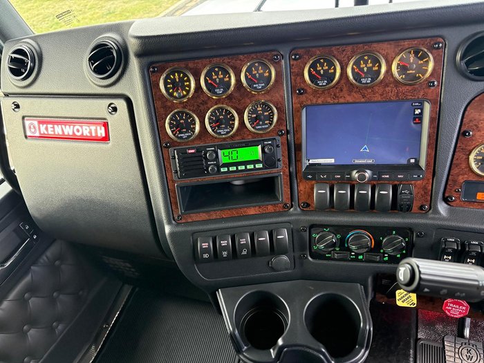 2024 Kenworth T909 White