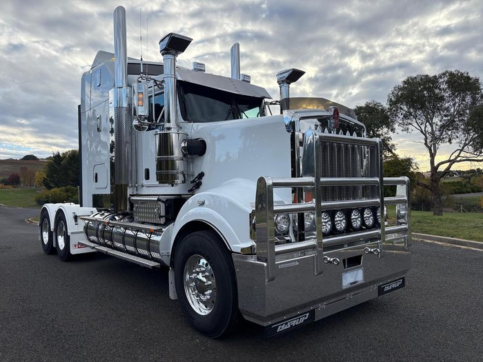 2024 Kenworth T909 White