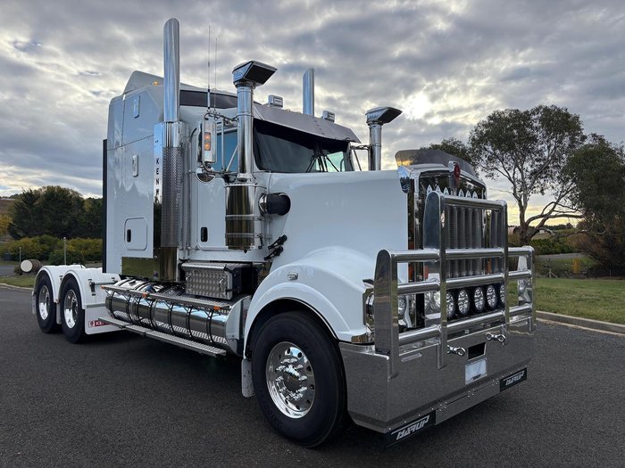 2024 Kenworth T909 White