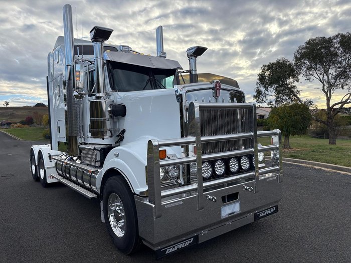 2024 Kenworth T909 White