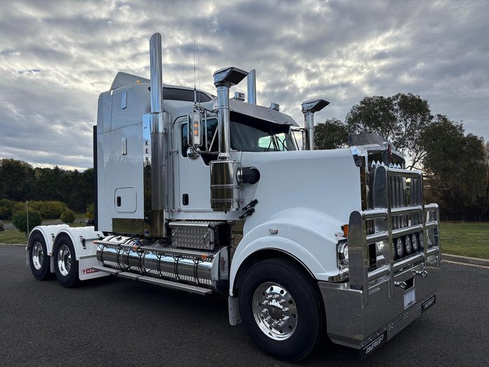 2024 Kenworth T909 White