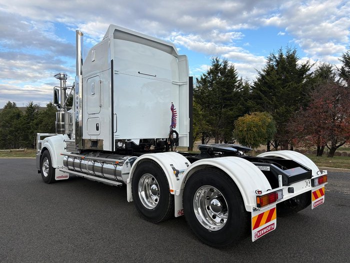 2024 Kenworth T909 White
