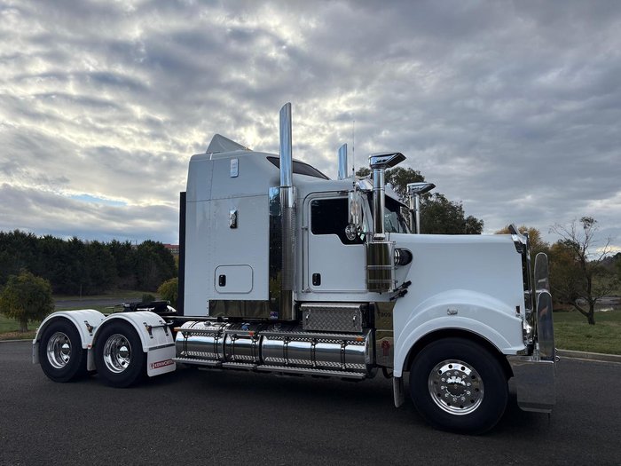 2024 Kenworth T909 White