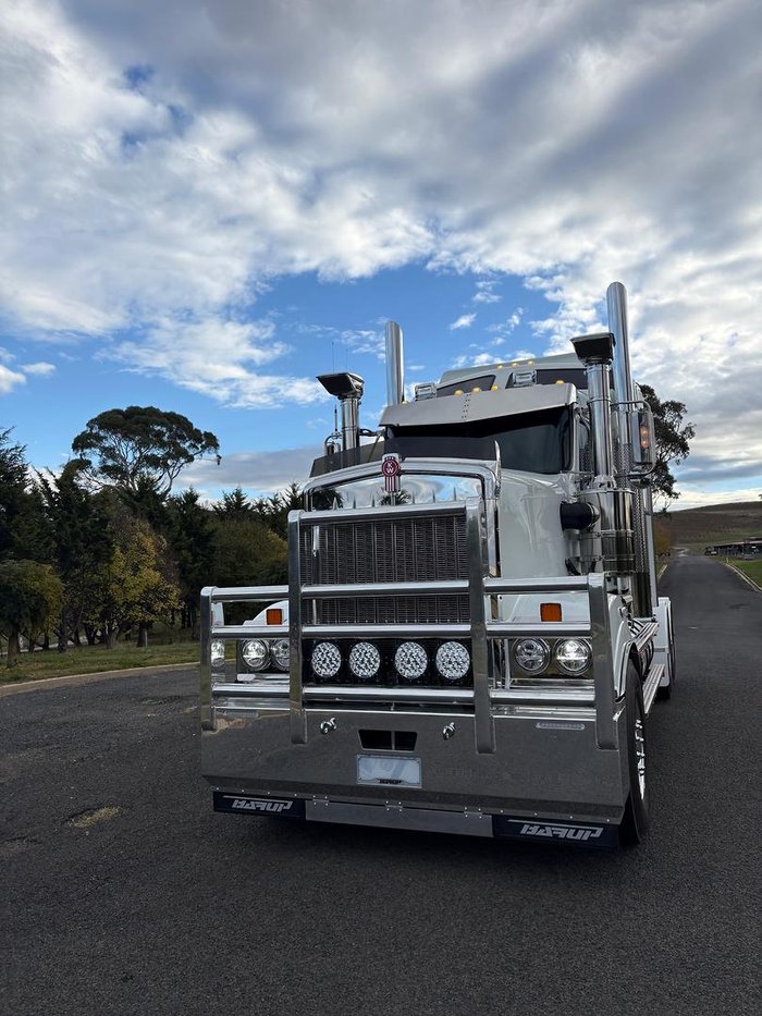 2024 Kenworth T909 White