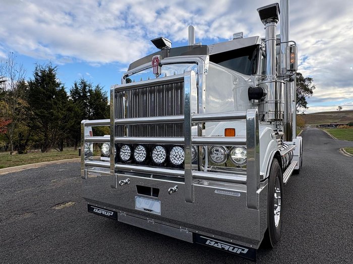 2024 Kenworth T909 White