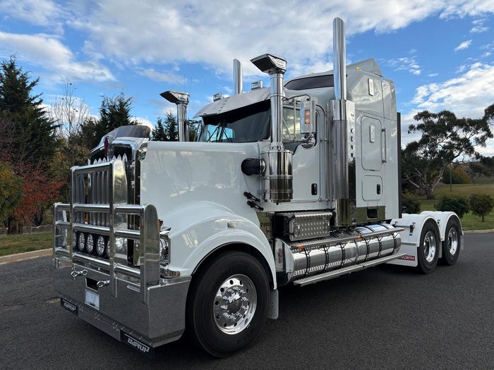 2024 Kenworth T909 White