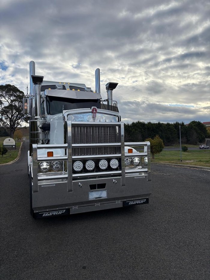 2024 Kenworth T909 White