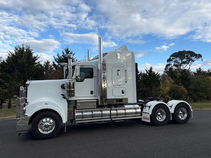2024 Kenworth T909 White