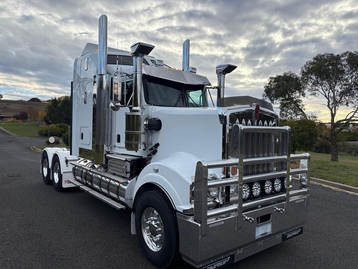 2024 Kenworth T909 White