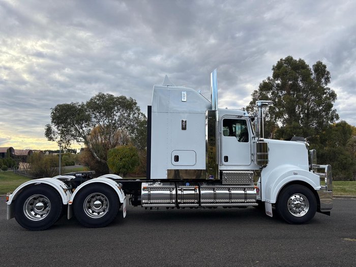2024 Kenworth T909 White