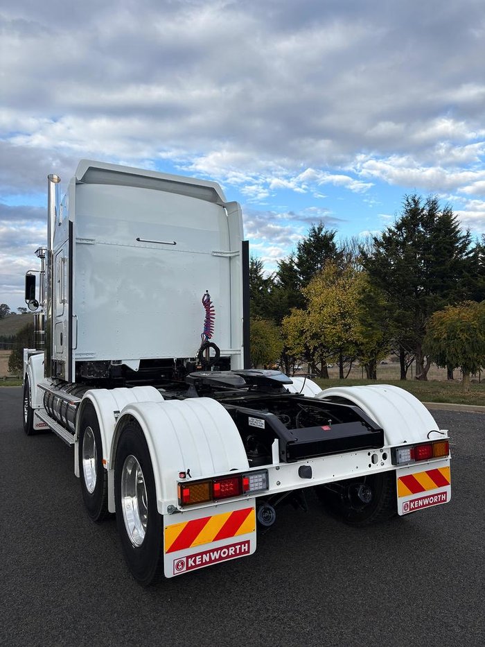 2024 Kenworth T909 White