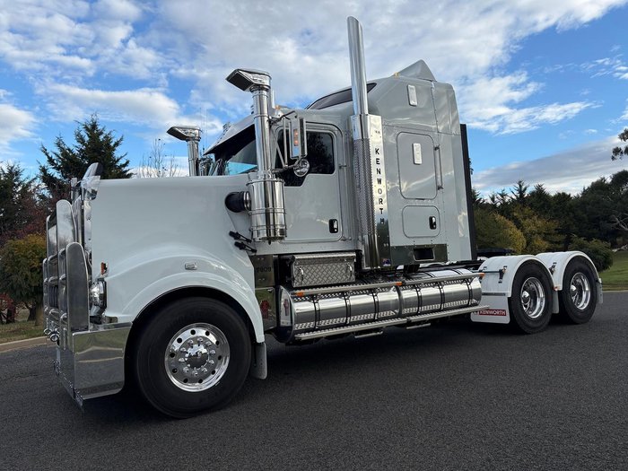 2024 Kenworth T909 White
