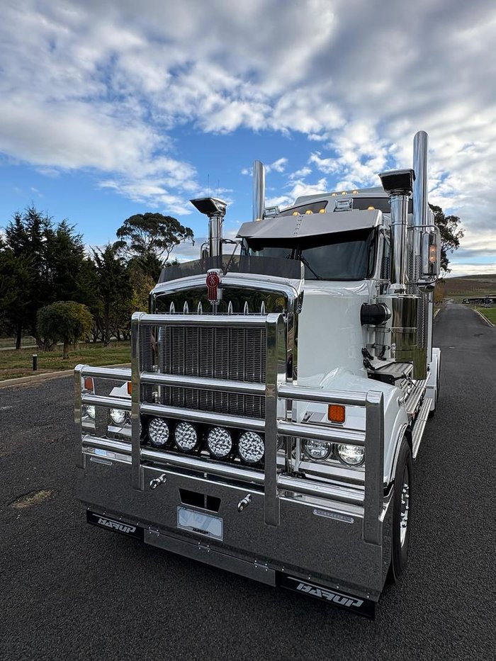 2024 Kenworth T909 White