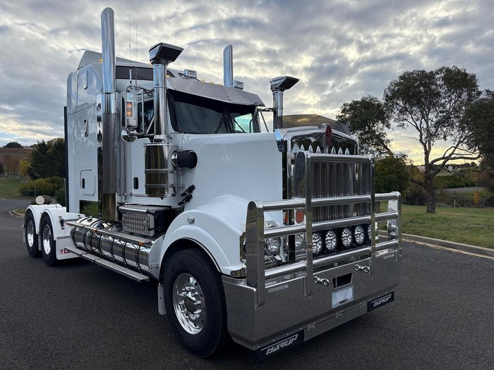2024 Kenworth T909 White