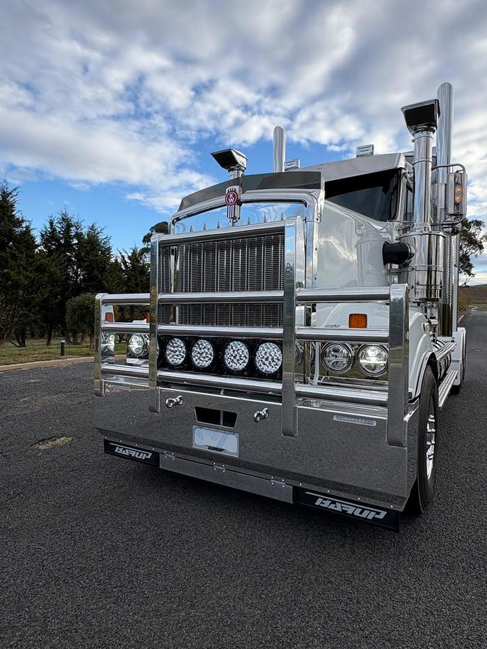 2024 Kenworth T909 White