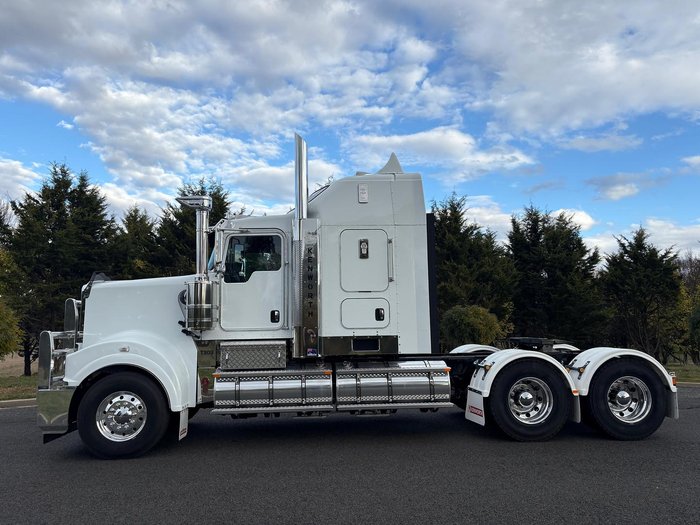 2024 Kenworth T909 White