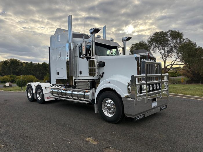 2024 Kenworth T909 White