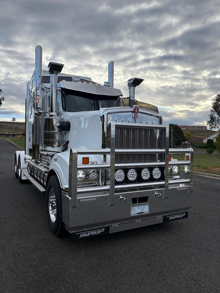 2024 Kenworth T909 White