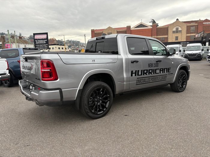2025 RAM 1500 Limited Hurricane HO RamBox DT MY25 4X4 Dual Range Billet Silver