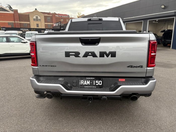 2025 RAM 1500 Limited Hurricane HO RamBox DT MY25 4X4 Dual Range Billet Silver